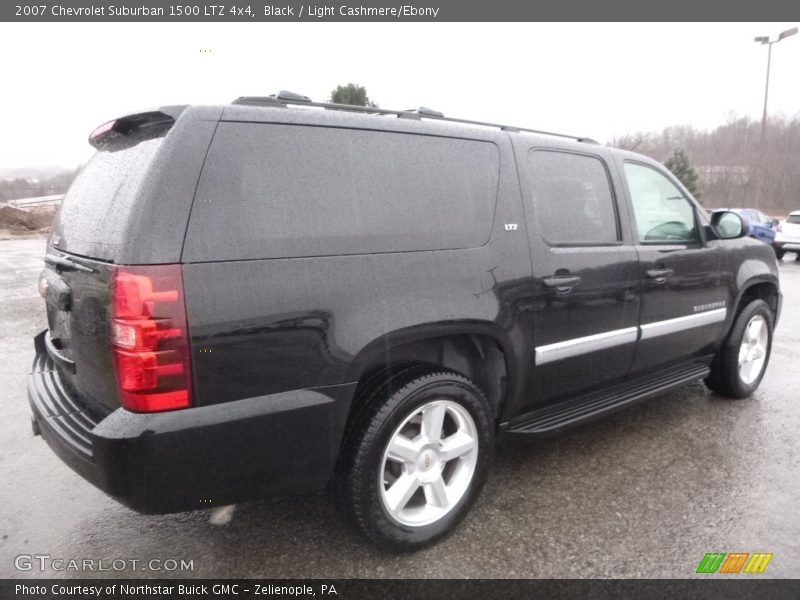 Black / Light Cashmere/Ebony 2007 Chevrolet Suburban 1500 LTZ 4x4