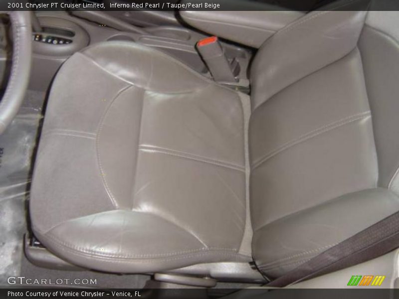 Inferno Red Pearl / Taupe/Pearl Beige 2001 Chrysler PT Cruiser Limited