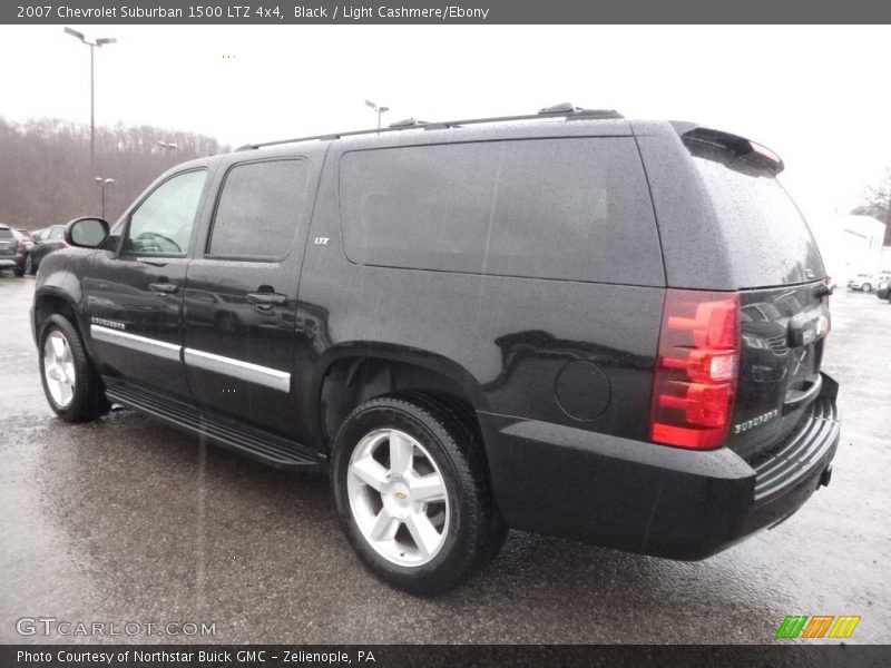Black / Light Cashmere/Ebony 2007 Chevrolet Suburban 1500 LTZ 4x4