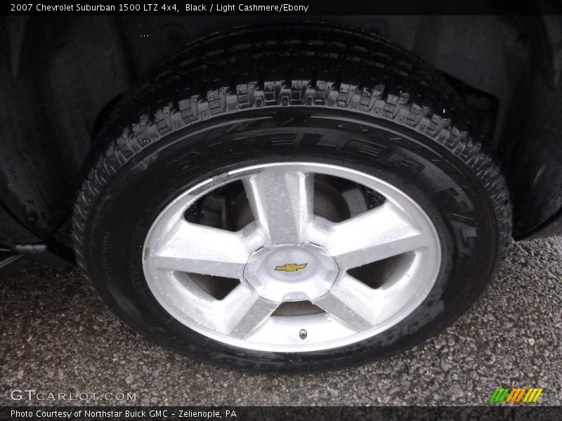 Black / Light Cashmere/Ebony 2007 Chevrolet Suburban 1500 LTZ 4x4