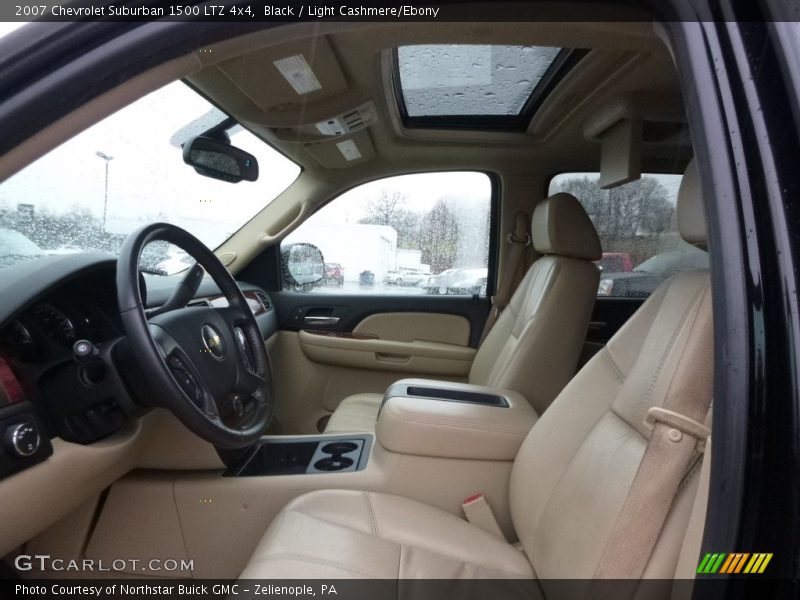 Black / Light Cashmere/Ebony 2007 Chevrolet Suburban 1500 LTZ 4x4