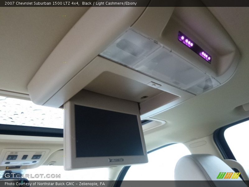 Black / Light Cashmere/Ebony 2007 Chevrolet Suburban 1500 LTZ 4x4