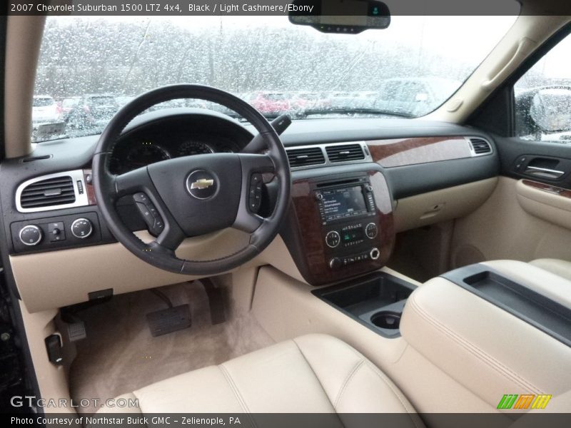 Black / Light Cashmere/Ebony 2007 Chevrolet Suburban 1500 LTZ 4x4