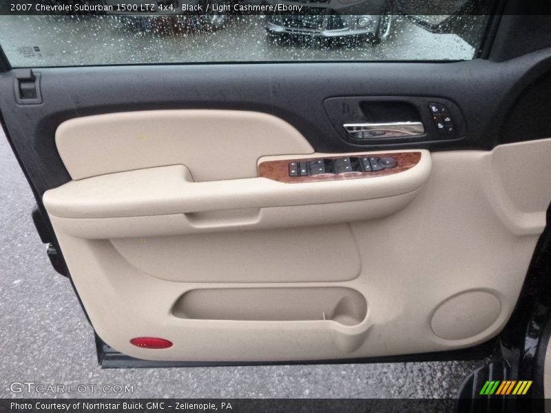Black / Light Cashmere/Ebony 2007 Chevrolet Suburban 1500 LTZ 4x4