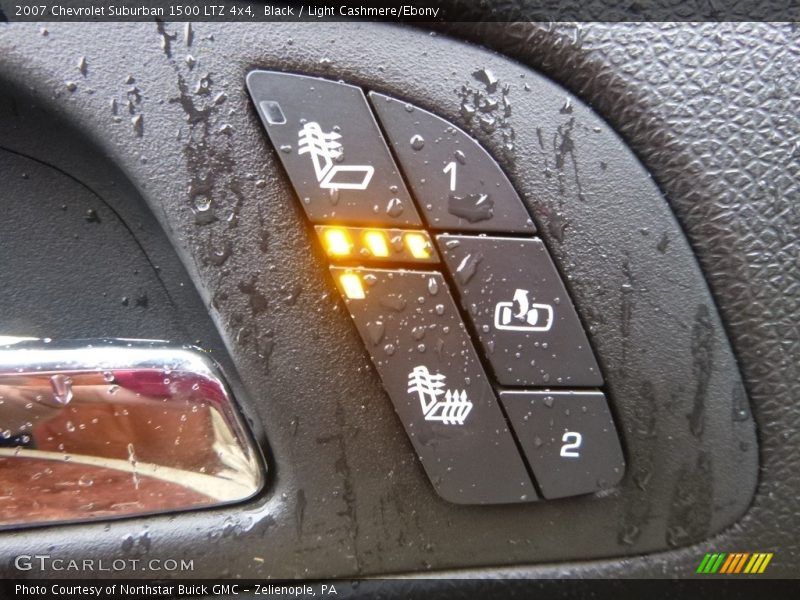 Black / Light Cashmere/Ebony 2007 Chevrolet Suburban 1500 LTZ 4x4
