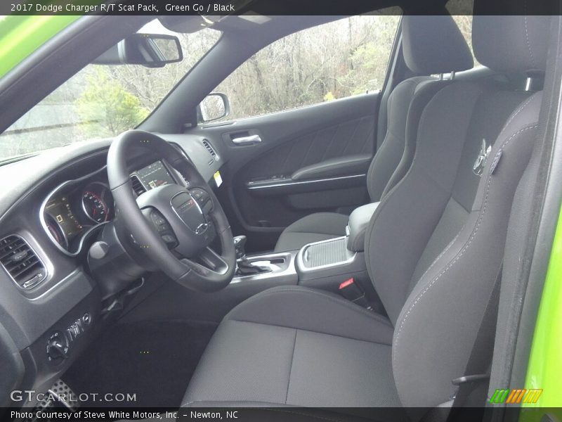 Green Go / Black 2017 Dodge Charger R/T Scat Pack