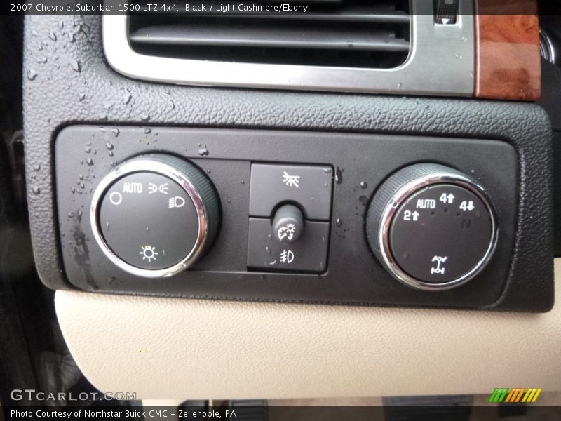 Black / Light Cashmere/Ebony 2007 Chevrolet Suburban 1500 LTZ 4x4