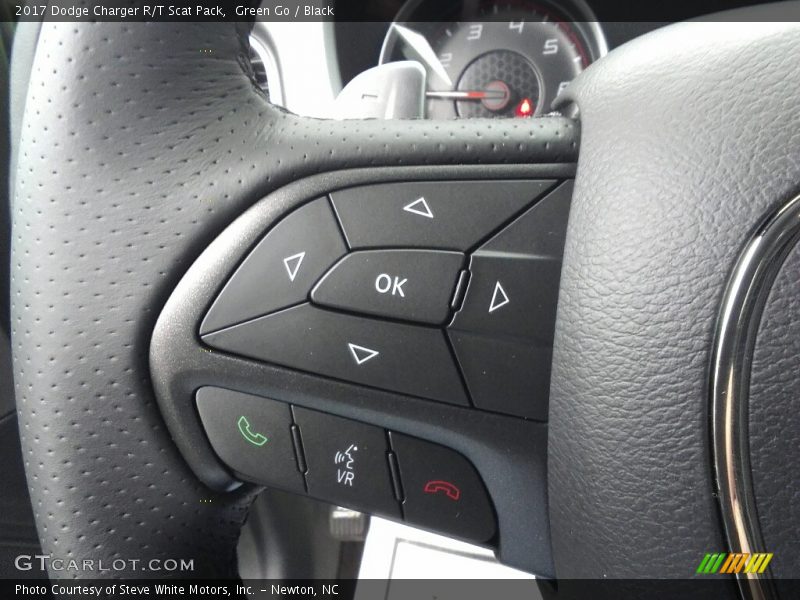 Controls of 2017 Charger R/T Scat Pack