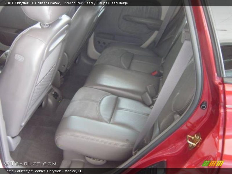 Inferno Red Pearl / Taupe/Pearl Beige 2001 Chrysler PT Cruiser Limited
