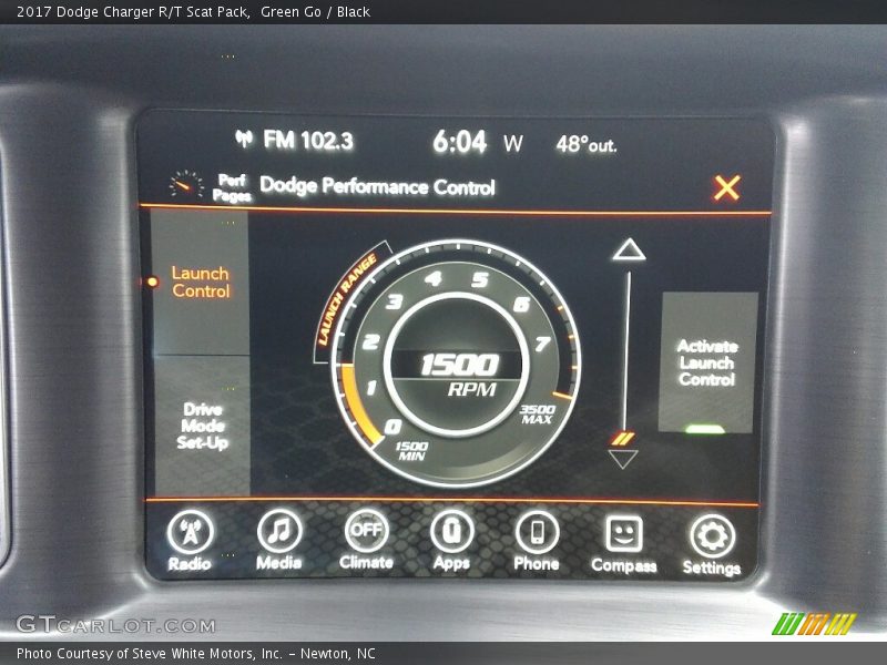 Green Go / Black 2017 Dodge Charger R/T Scat Pack