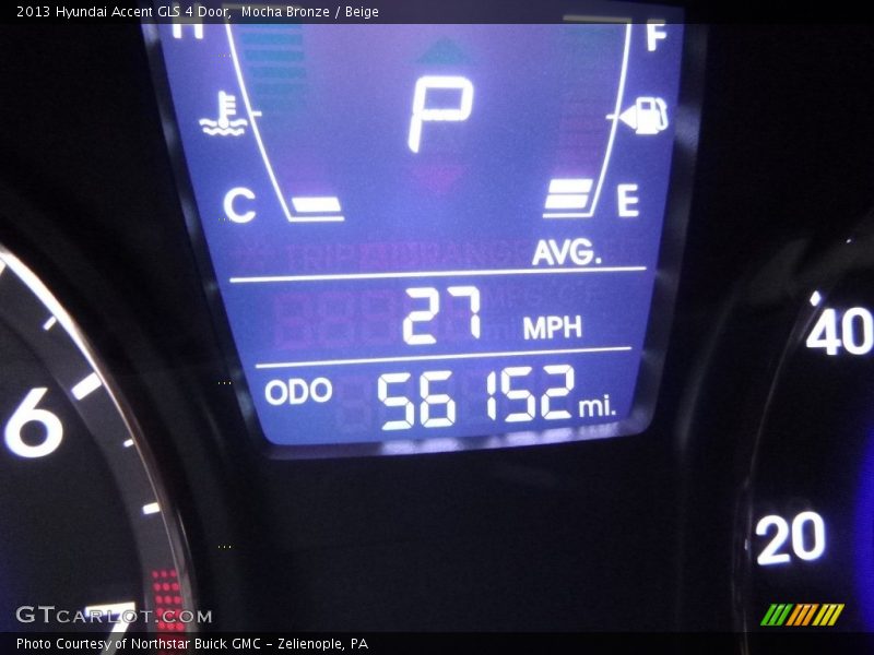 Mocha Bronze / Beige 2013 Hyundai Accent GLS 4 Door