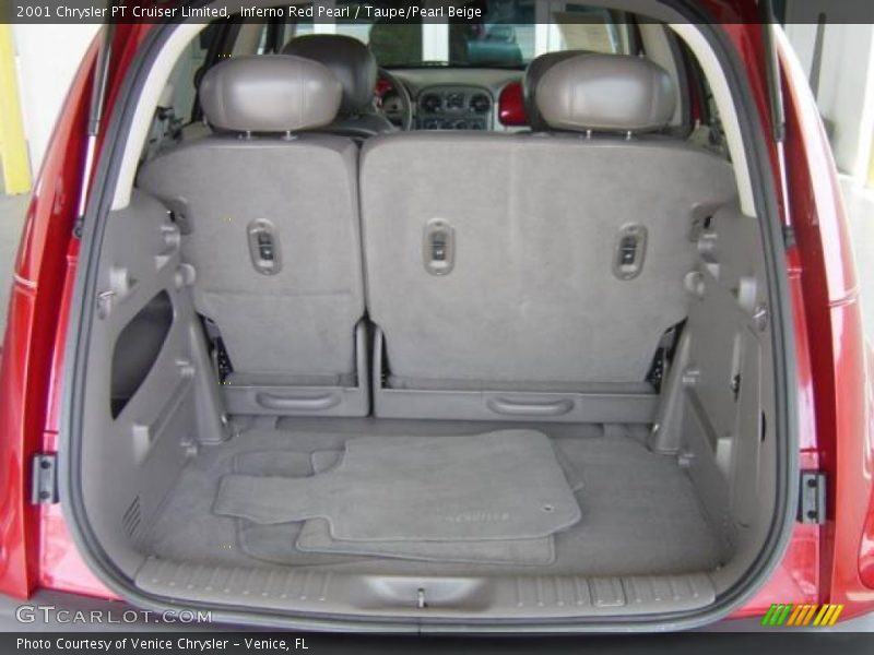 Inferno Red Pearl / Taupe/Pearl Beige 2001 Chrysler PT Cruiser Limited