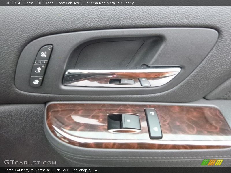 Sonoma Red Metallic / Ebony 2013 GMC Sierra 1500 Denali Crew Cab AWD