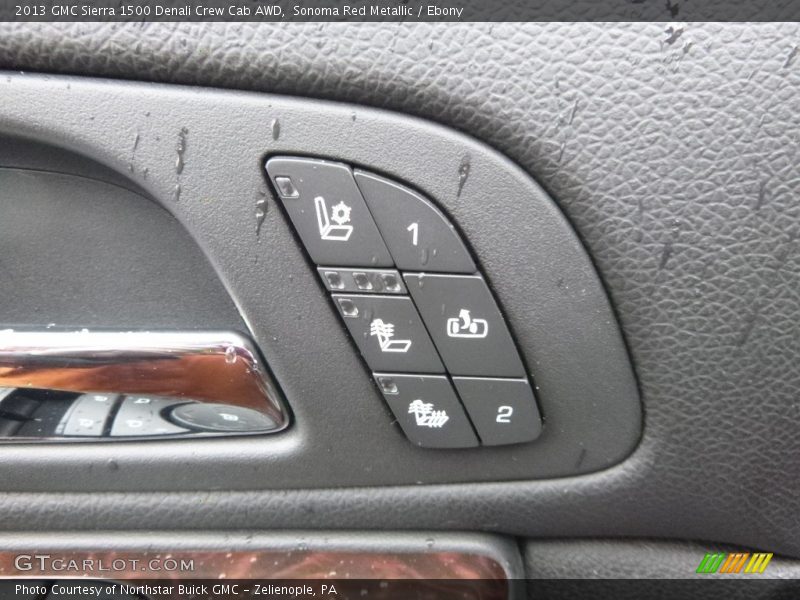 Sonoma Red Metallic / Ebony 2013 GMC Sierra 1500 Denali Crew Cab AWD