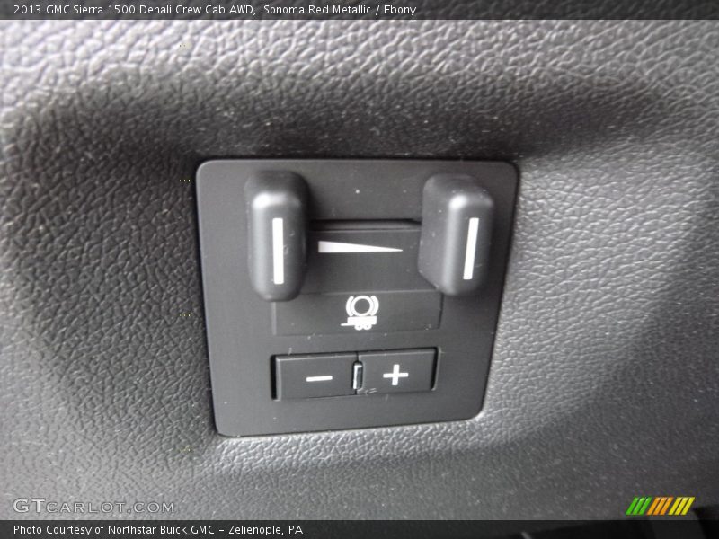Sonoma Red Metallic / Ebony 2013 GMC Sierra 1500 Denali Crew Cab AWD