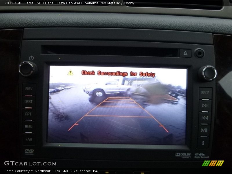 Sonoma Red Metallic / Ebony 2013 GMC Sierra 1500 Denali Crew Cab AWD