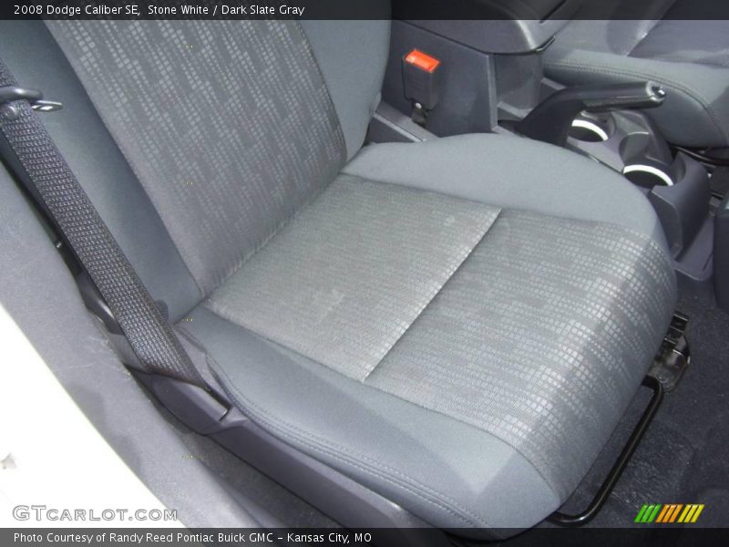 Stone White / Dark Slate Gray 2008 Dodge Caliber SE