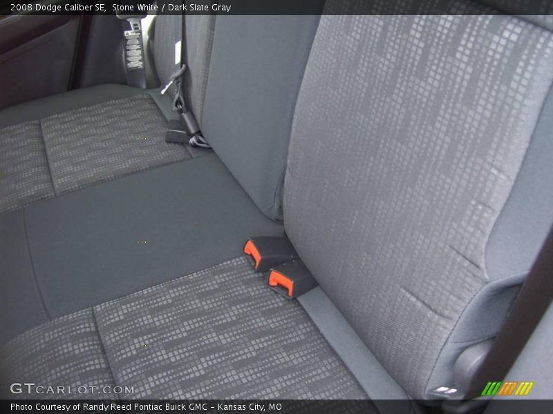 Stone White / Dark Slate Gray 2008 Dodge Caliber SE
