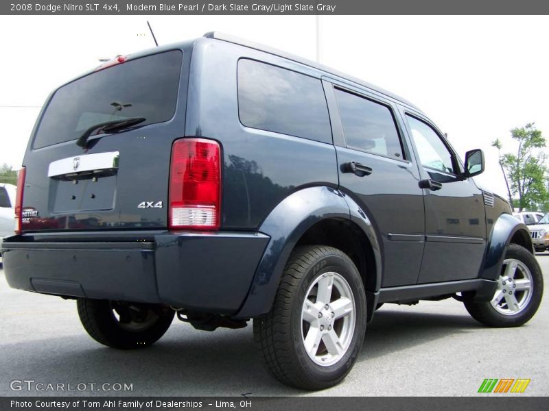 Modern Blue Pearl / Dark Slate Gray/Light Slate Gray 2008 Dodge Nitro SLT 4x4