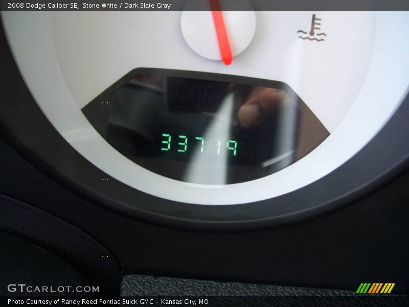 Stone White / Dark Slate Gray 2008 Dodge Caliber SE