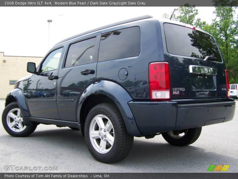 Modern Blue Pearl / Dark Slate Gray/Light Slate Gray 2008 Dodge Nitro SLT 4x4