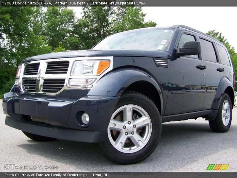 Modern Blue Pearl / Dark Slate Gray/Light Slate Gray 2008 Dodge Nitro SLT 4x4