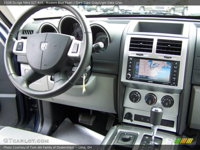 Modern Blue Pearl / Dark Slate Gray/Light Slate Gray 2008 Dodge Nitro SLT 4x4