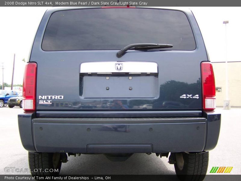 Modern Blue Pearl / Dark Slate Gray/Light Slate Gray 2008 Dodge Nitro SLT 4x4
