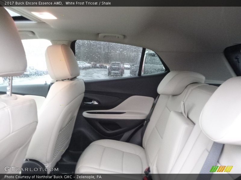 White Frost Tricoat / Shale 2017 Buick Encore Essence AWD