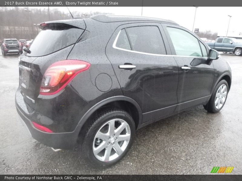 Ebony Twilight Metallic / Shale 2017 Buick Encore Essence AWD