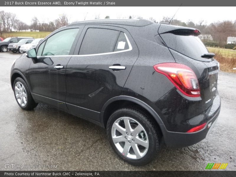 Ebony Twilight Metallic / Shale 2017 Buick Encore Essence AWD
