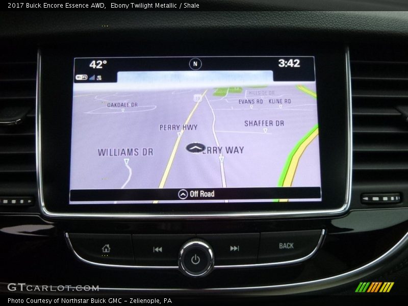 Ebony Twilight Metallic / Shale 2017 Buick Encore Essence AWD