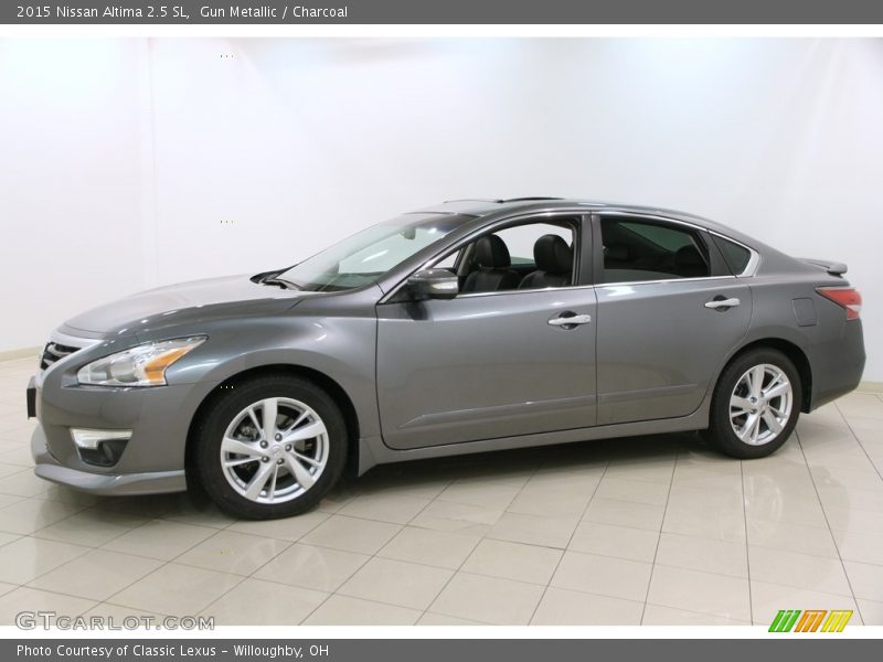 Gun Metallic / Charcoal 2015 Nissan Altima 2.5 SL