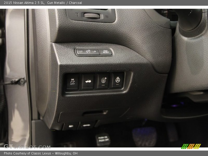 Gun Metallic / Charcoal 2015 Nissan Altima 2.5 SL