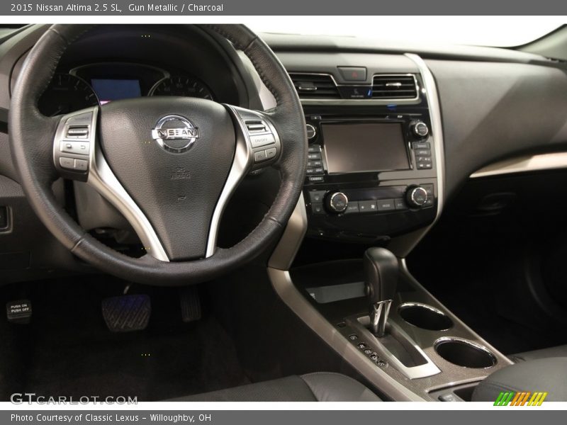 Gun Metallic / Charcoal 2015 Nissan Altima 2.5 SL