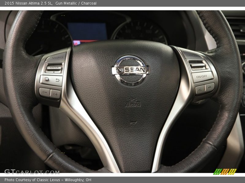 Gun Metallic / Charcoal 2015 Nissan Altima 2.5 SL