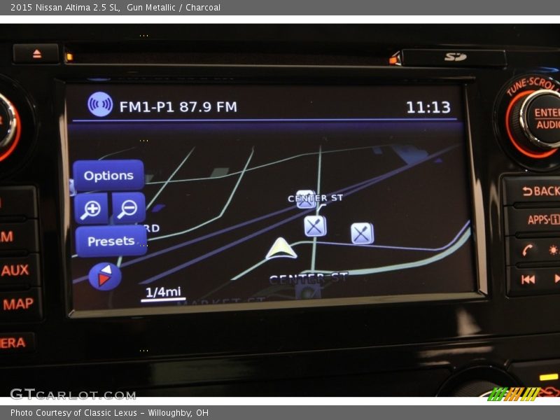 Gun Metallic / Charcoal 2015 Nissan Altima 2.5 SL