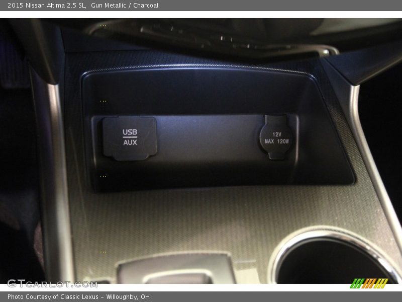 Gun Metallic / Charcoal 2015 Nissan Altima 2.5 SL