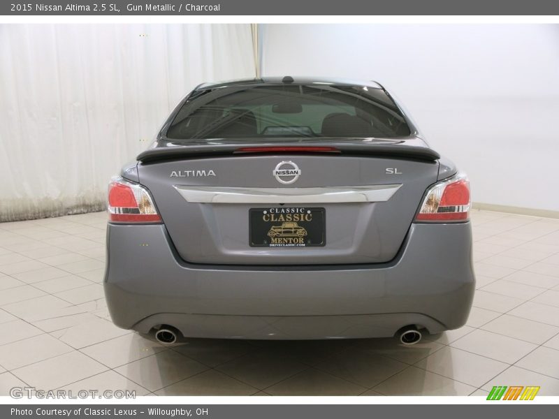 Gun Metallic / Charcoal 2015 Nissan Altima 2.5 SL