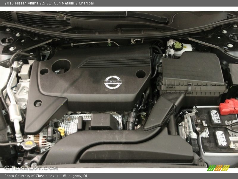 Gun Metallic / Charcoal 2015 Nissan Altima 2.5 SL