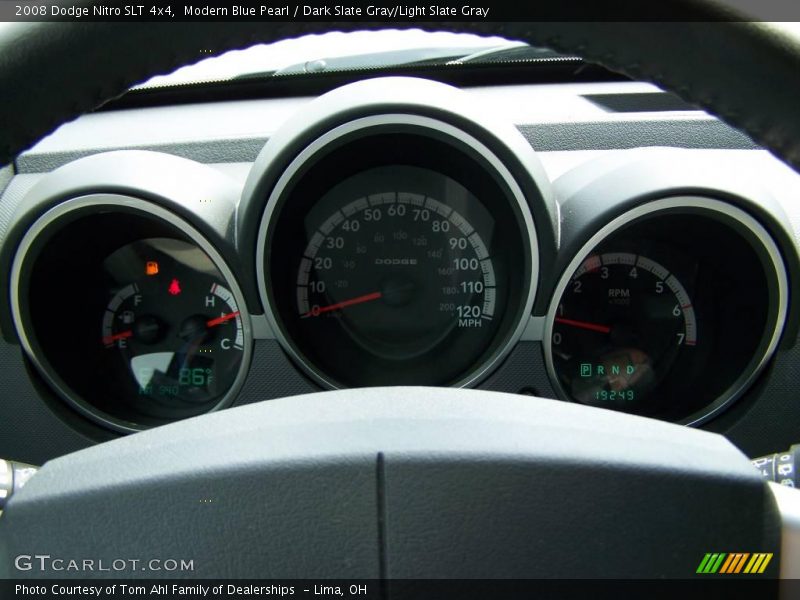 Modern Blue Pearl / Dark Slate Gray/Light Slate Gray 2008 Dodge Nitro SLT 4x4