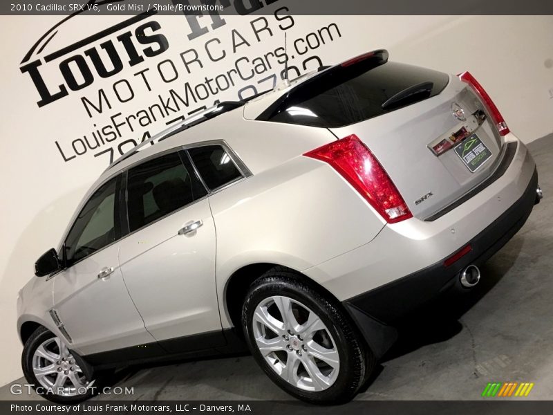 Gold Mist / Shale/Brownstone 2010 Cadillac SRX V6
