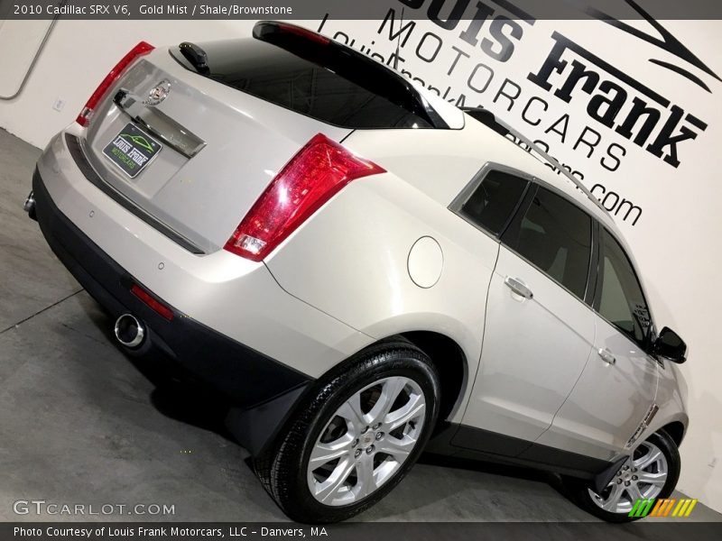 Gold Mist / Shale/Brownstone 2010 Cadillac SRX V6