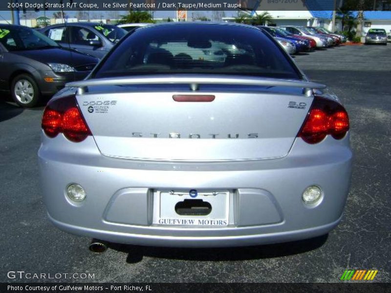 Ice Silver Pearlcoat / Dark Taupe/Medium Taupe 2004 Dodge Stratus R/T Coupe