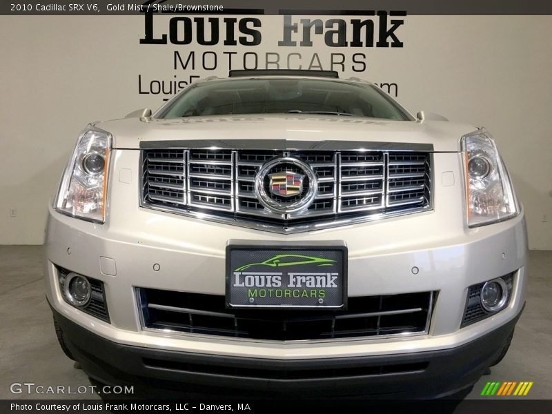 Gold Mist / Shale/Brownstone 2010 Cadillac SRX V6