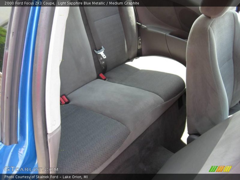 Light Sapphire Blue Metallic / Medium Graphite 2000 Ford Focus ZX3 Coupe