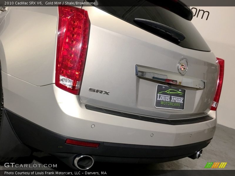 Gold Mist / Shale/Brownstone 2010 Cadillac SRX V6