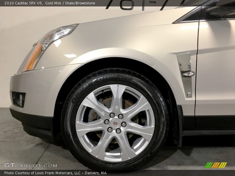 Gold Mist / Shale/Brownstone 2010 Cadillac SRX V6