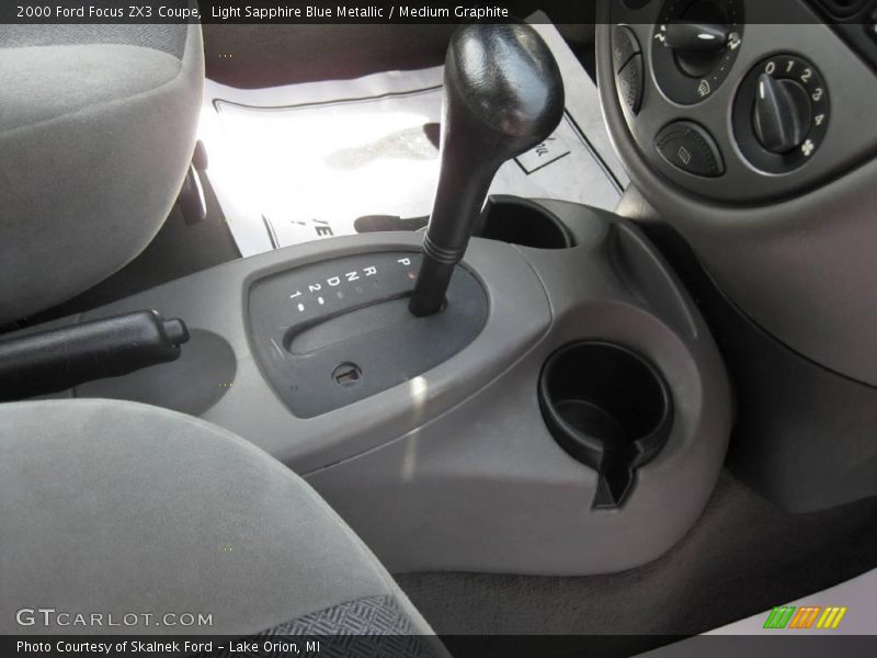 Light Sapphire Blue Metallic / Medium Graphite 2000 Ford Focus ZX3 Coupe