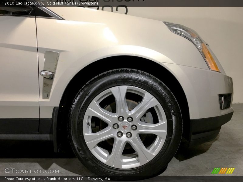 Gold Mist / Shale/Brownstone 2010 Cadillac SRX V6